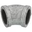 1-1/4" Galv 45° Elbow, Class 150