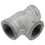 3/4" x 1/2" x 3/4" Galv Tee, Class 150