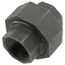 1" Black Union, Class 150