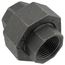 1" Black Union, Class 150