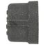 3/4" Black Cap, Class 150
