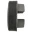 4" Black Regular Cored Plug (Bar Head), Class 150