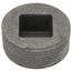 1-1/4" Black Countersunk Plug, Class 150