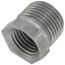 3/8" x 1/4" Black Steel Hexagon Bushing, Class 150