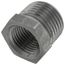 1/2" x 3/8" Black Steel Hexagon Bushing, Class 150