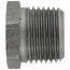 1/2" x 3/8" Black Steel Hexagon Bushing, Class 150