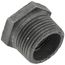 3/4" x 1/2" Black Hexagon Bushing, Class 150