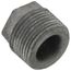 1" x 1/8" Black Hexagon Bushing, Class 150