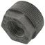 1-1/2" x 3/4" Black Hexagon Bushing, Class 150
