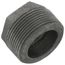 1-1/2" x 3/4" Black Hexagon Bushing, Class 150