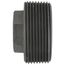 2-1/2" x 3/4" Black Hexagon Bushing, Class 150