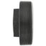 4" x 1-1/2" Black Hexagon Bushing, Class 150