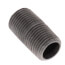 1/8" x Close Schedule 40 Black Nipple