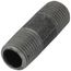1/4" x 1-1/2" Schedule 40 Black Nipple