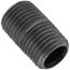 3/8" x Close Schedule 40 Black Nipple