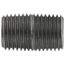 3/8" x Close Schedule 40 Black Nipple