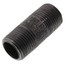 3/8" x 1-1/2" Schedule 40 Black Nipple