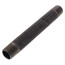 1/2" x 6" Schedule 40 Black Nipple