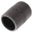 3/4" x Close Schedule 40 Black Nipple