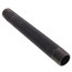 3/4" x 8" Black Nipple