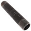 1" x 6-1/2" Black Nipple