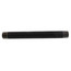1" x 12" Black Nipple