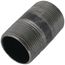 1-1/4" x 2-1/2" Schedule 40 Black Nipple