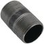 1-1/4" x 2-1/2" Schedule 40 Black Nipple