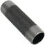 1-1/4" x 5-1/2" Black Nipple