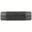 1-1/4" x 5-1/2" Black Nipple