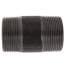 1-1/2" x 3" Schedule 40 Black Nipple