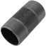 1-1/2" x 3-1/2" Schedule 40 Black Nipple