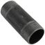 1-1/2" x 4-1/2" Schedule 40 Black Nipple