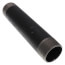 1-1/2" x 8-1/2" Black Nipple