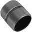 2" x Close Black Nipple