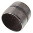 3" x 3" Schedule 40 Black Nipple
