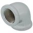 1/2" Chrome Brass 90° Elbow (Lead Free)