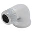 1/2" Chrome Brass 90° Street Elbow (Lead Free)
