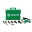 1/2" - 2" 11-Ton Hydraulic Knockout Kit with Hand Pump and Slug-Buster, 7306SB