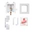 MODA 1-Valve Copper (Male) Fire-Rated Toilet and Dishwasher Supply Box with Hammer Arrestor, 37427