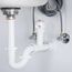 Sure-Vent 1-1/2" 20 Branch, 8 Stack DFU Air Admittance Valve with White PVC Tubular Adapter, 39225