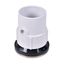 3" or 4" PVC General Purpose Drain w/ 5" Nickel Grate & Round Ring, 72067