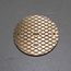 1-1/2" Brass Chrome-Plated Center Outlet Waste Slip Joint Tee, 20 Gauge, 8481
