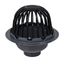 3" or 4" PVC Roof Drain with Cast Iron Dome, 78023