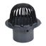 6" PVC Roof Drain with Cast Iron Dome, 78026