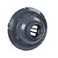 3" or 4" PVC Roof Drain with Cast Iron Dome and Dam Collar, 78043
