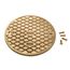 6" Round Brass Cover & Ring, 81130