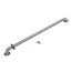 1-1/2" x 42" Stainless Steel Grab Bar w/ Concealed Flange (Peened)