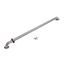 1-1/2" x 48" Stainless Steel Grab Bar w/ Concealed Flange (Peened)