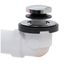 True Blue PVC Bath Waste Full Kit w/ Touch Toe Stopper (Chrome)